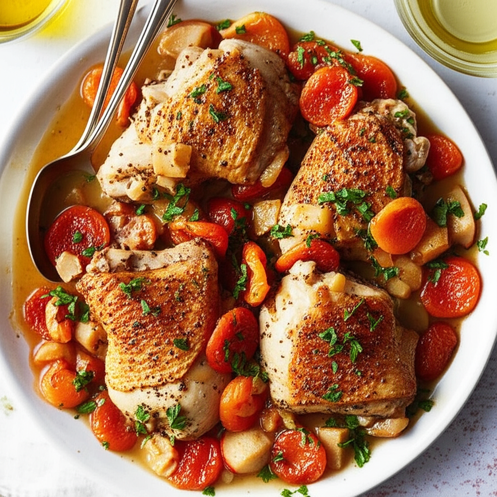 30 Minute Braised Chicken image