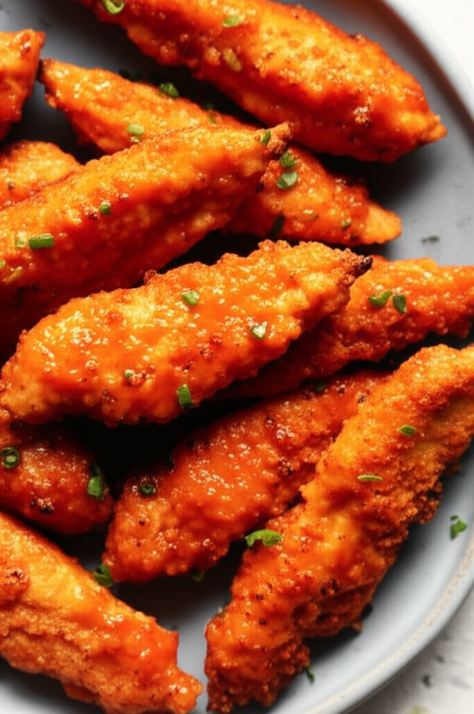 Baked Buffalo Style Chicken Tenders image