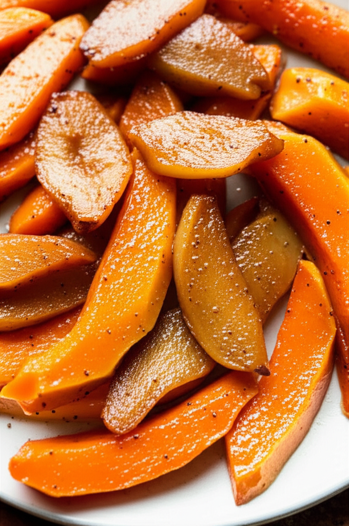 Baked Butternut And Pears image