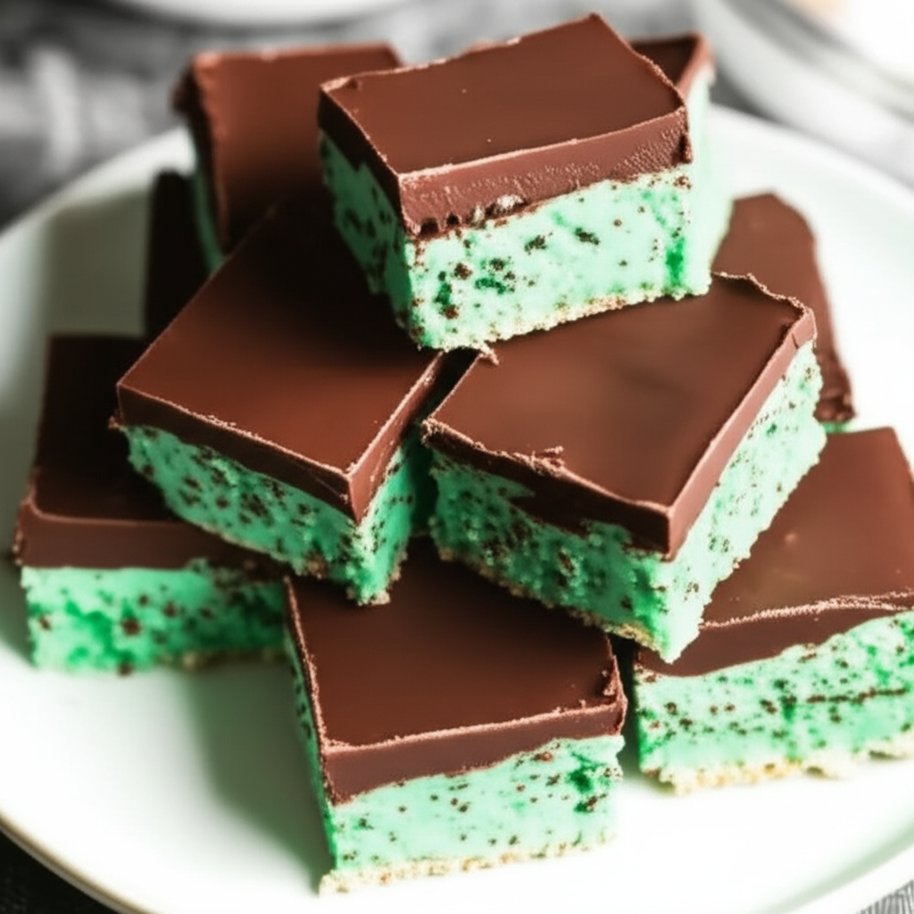 Mint Chocolate Squares image