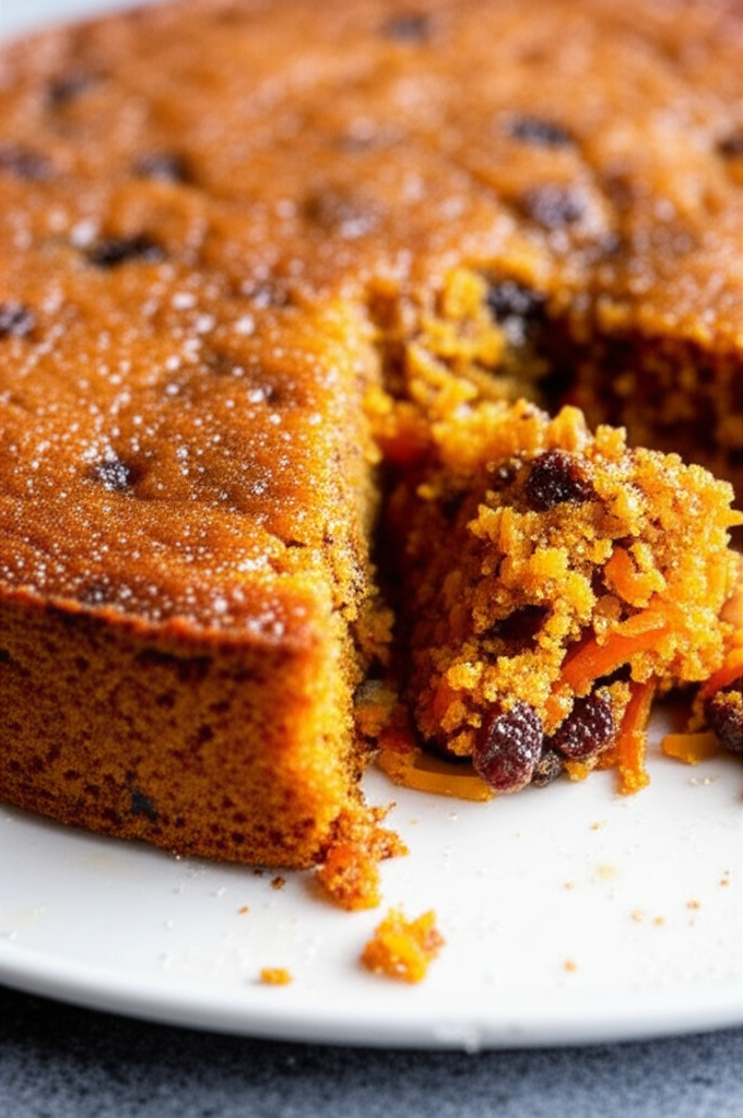 Baked Carrot Pudding image