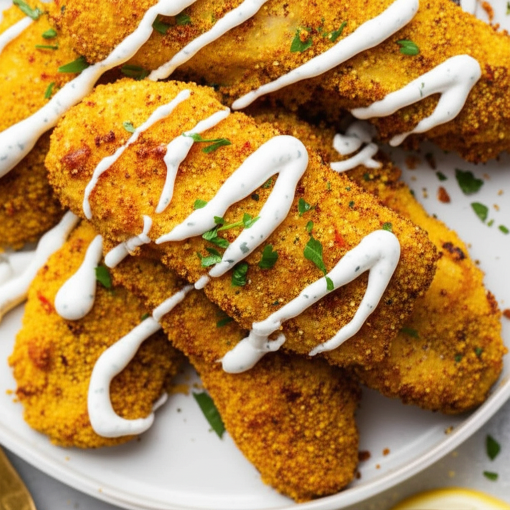 Baked Catfish Fillets image