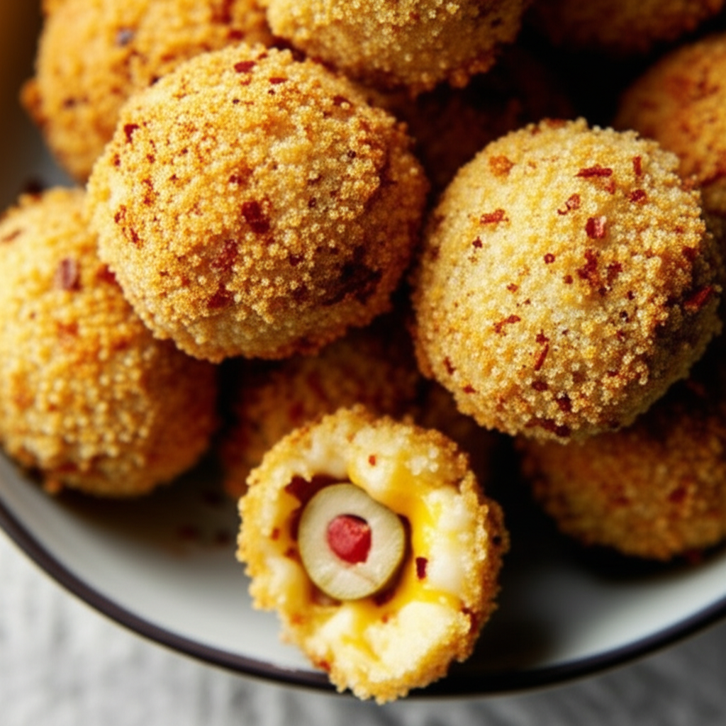 Baked Cheddar Olives image