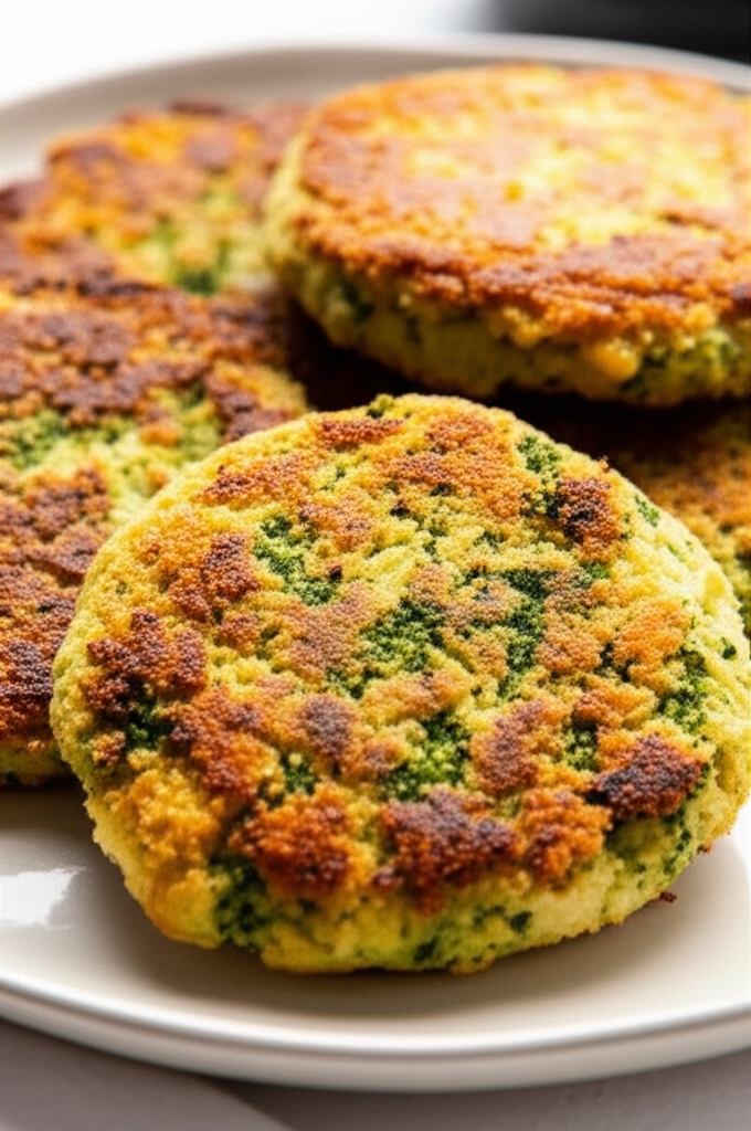 Baked Cheese Broccoli Patties image