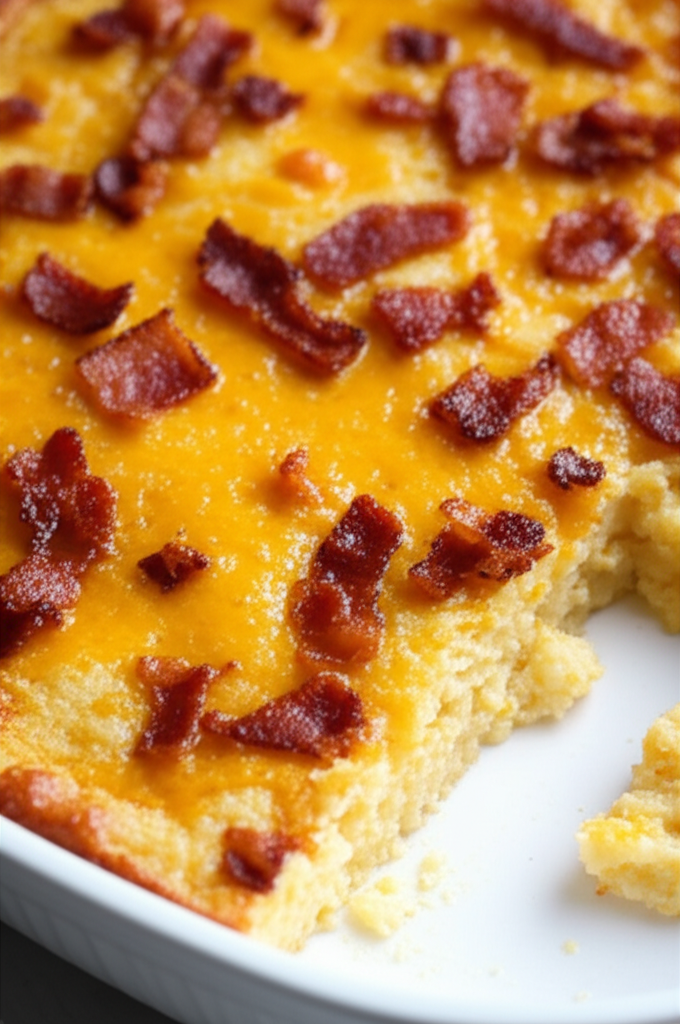 Baked Cheese Grits Casserole image