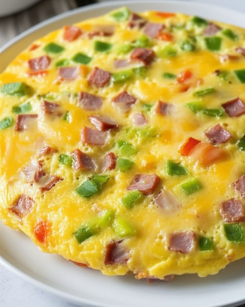 Baked Cheese Omelet image