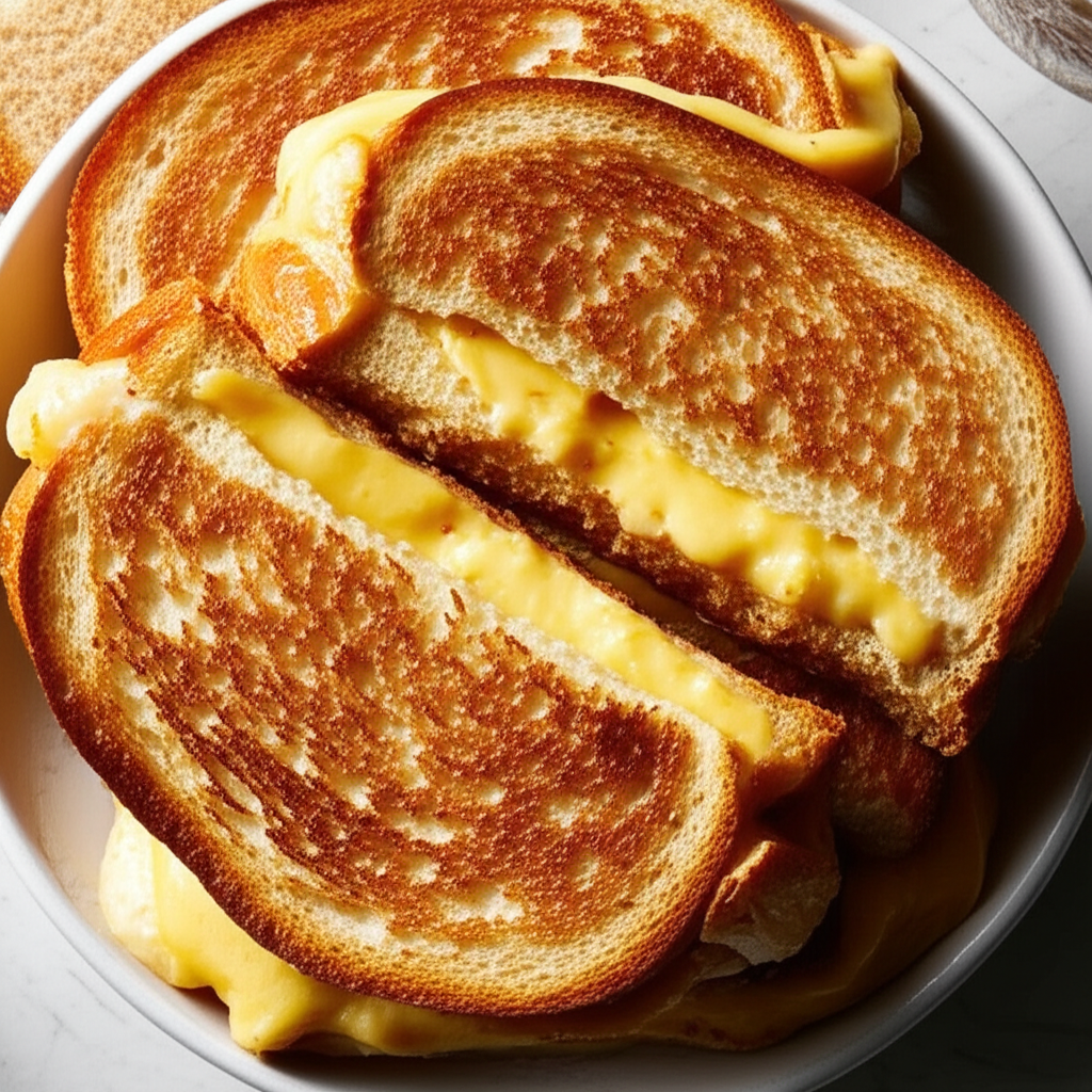 Baked Cheese Sandwiches image