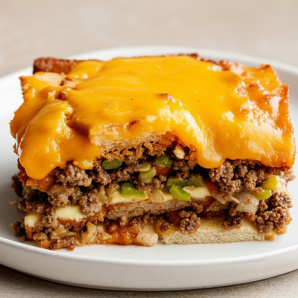 Baked Cheeseburger Casserole image