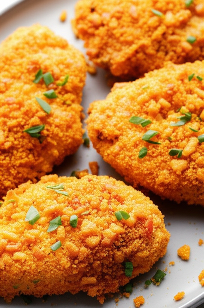 Baked Cheez It Chicken Breasts image