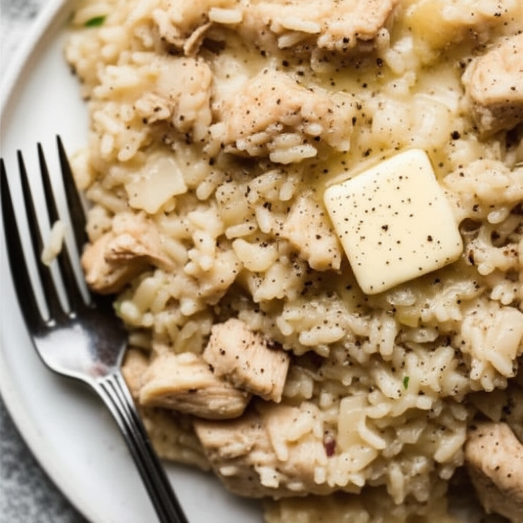 Baked Chicken And Rice Delight image