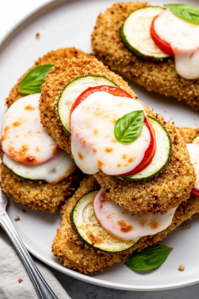 Baked Chicken And Zucchini image