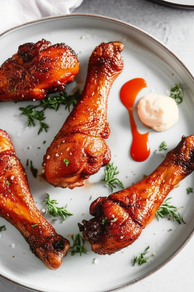Baked Chicken Drumsticks image