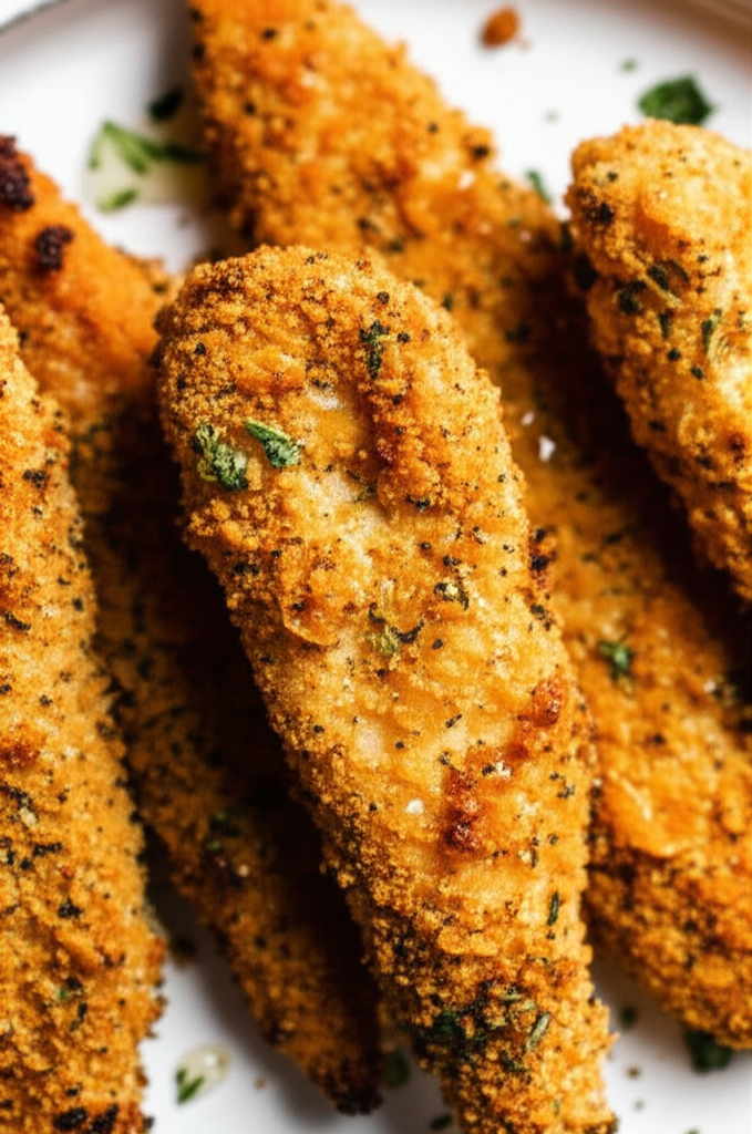 Baked Chicken Fingers image