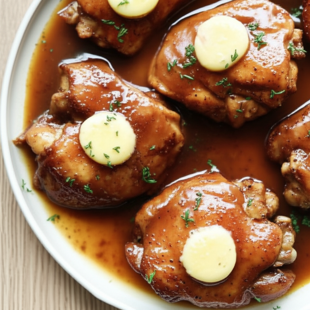 Baked Chicken In Wine Sauce image