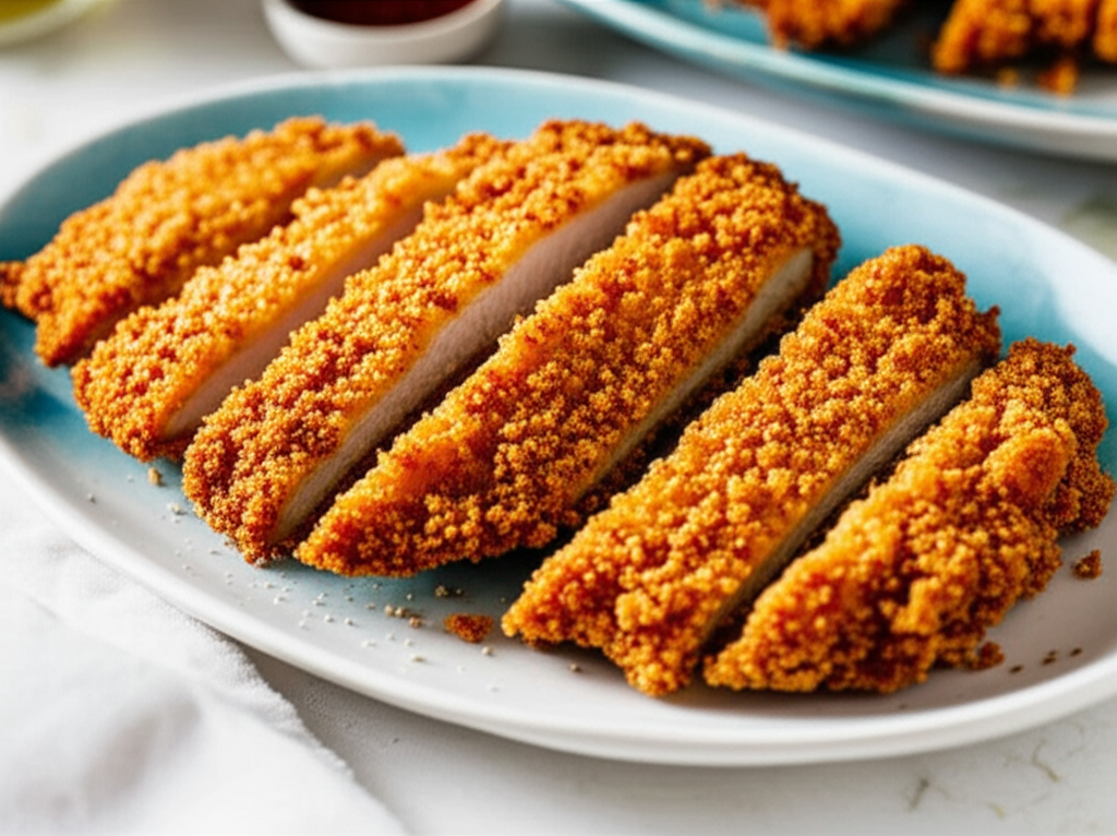 Baked Chicken Katsu image