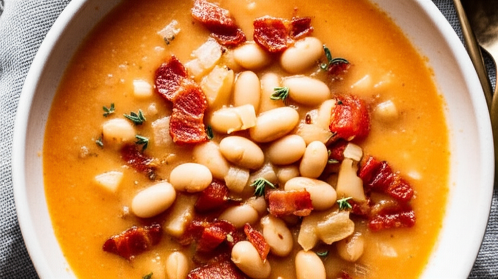 30 Minute White Bean And Tomato Soup image