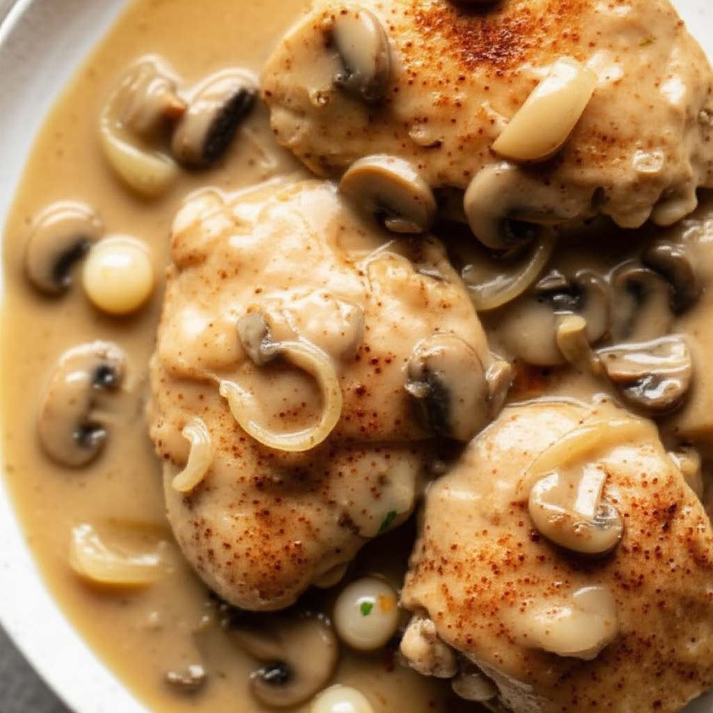 Baked Chicken That Makes Its Own Gravy image