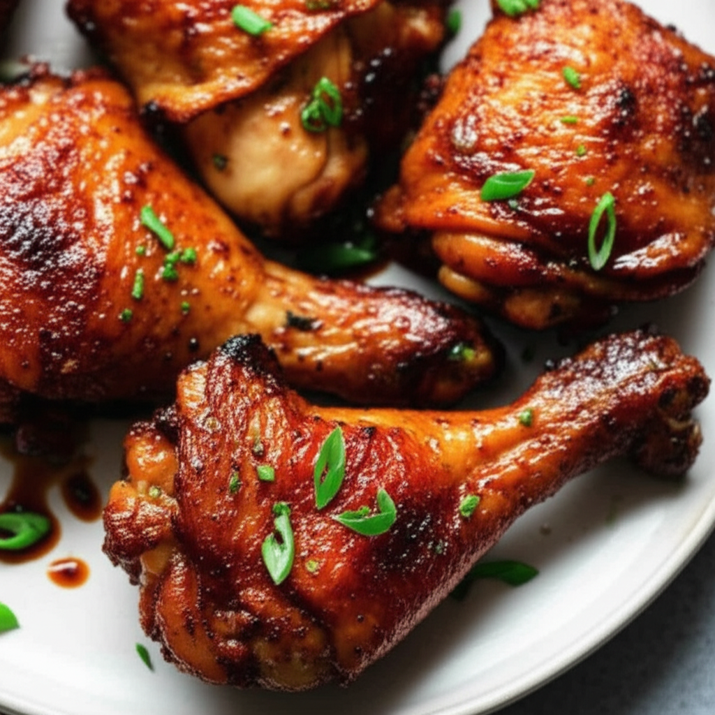 Baked Chicken Thighs Leg Quarters image