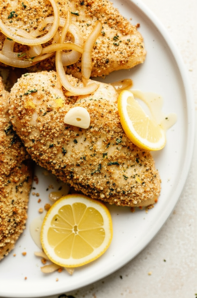 Baked Chicken With Lemon And Herbs image