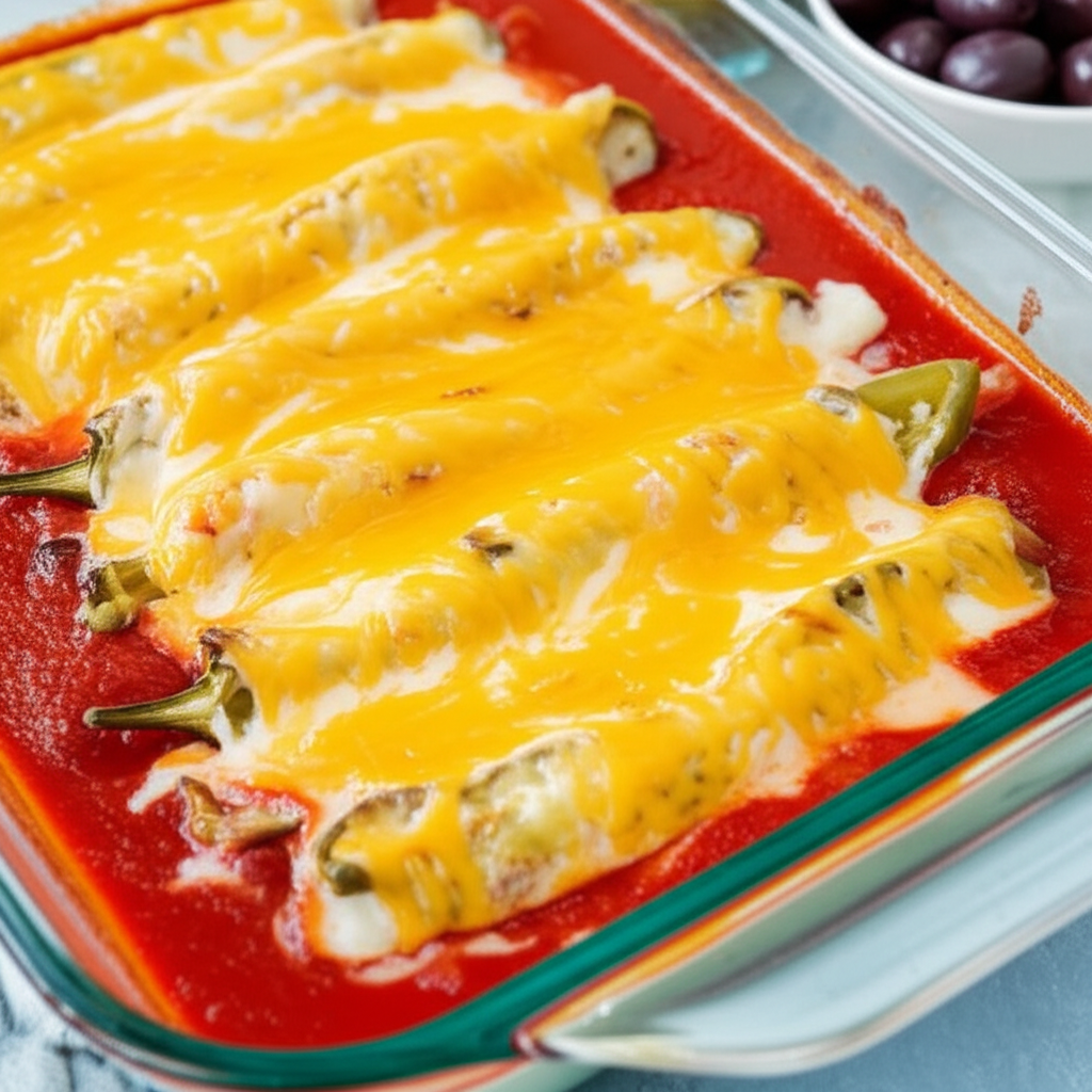 Baked Chiles Rellenos image