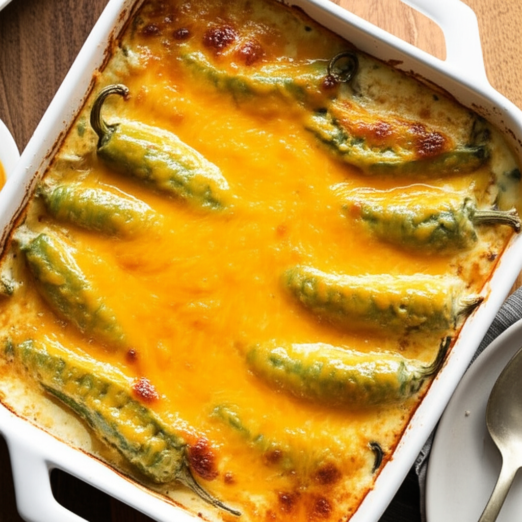 Baked Chilie Rellenos Casserole image