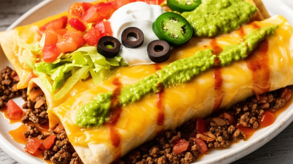 Baked Chimichangas image