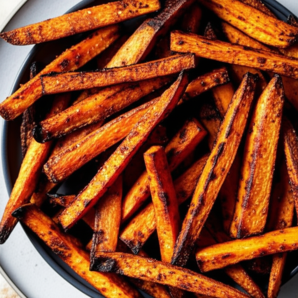 Baked Chipotle Sweet Potato Fries image
