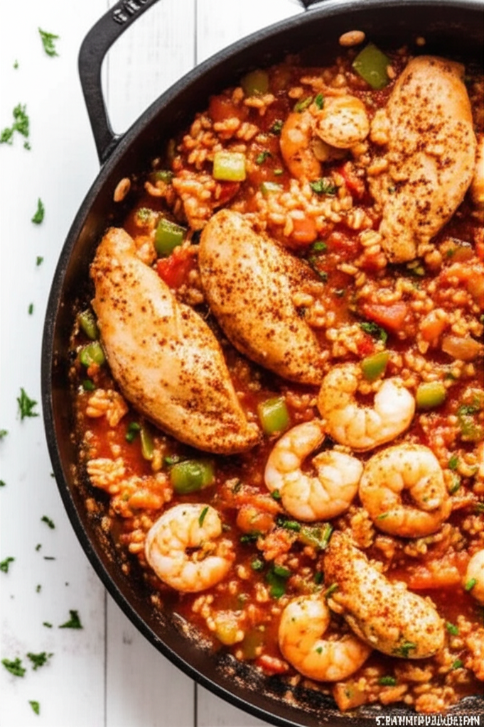 30 Minute Jambalaya Skillet image