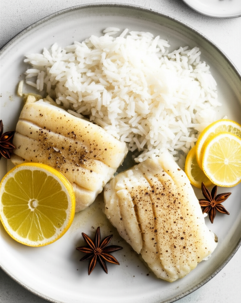 Baked Cod Fish With Anise image