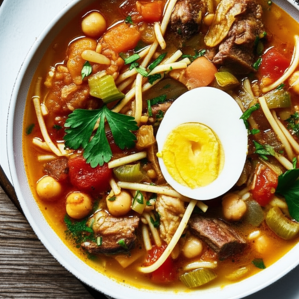 Moroccan Soup To Fill The Tummy image
