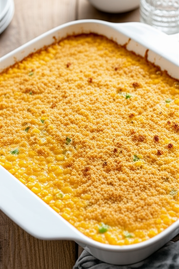 Baked Corn In Creamy Cheese Sauce image