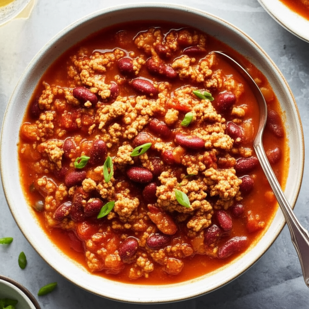 30 Minute Turkey Chili image