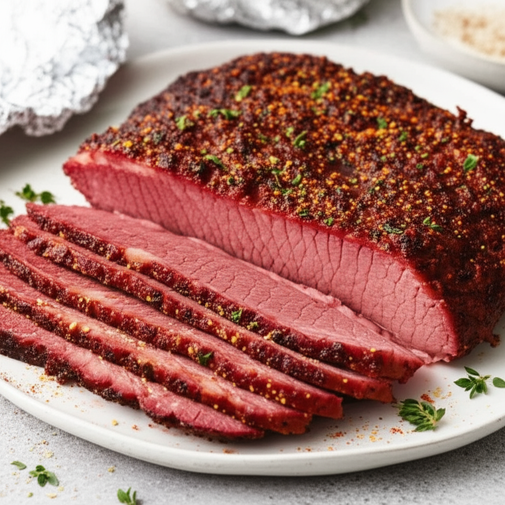 Baked Corned Beef Brisket image
