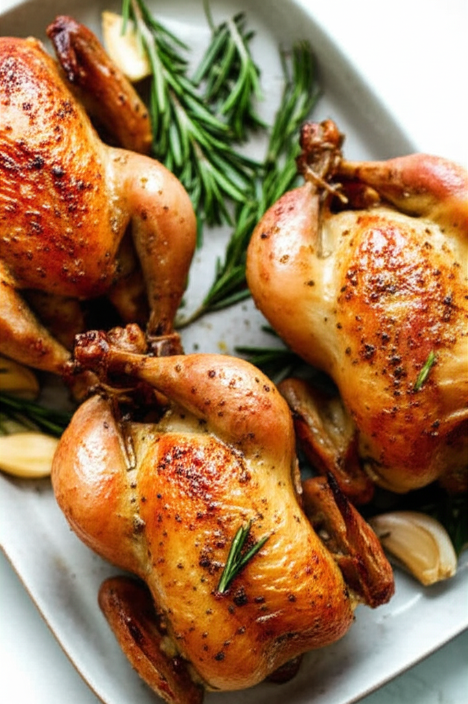 Baked Cornish Game Hens image