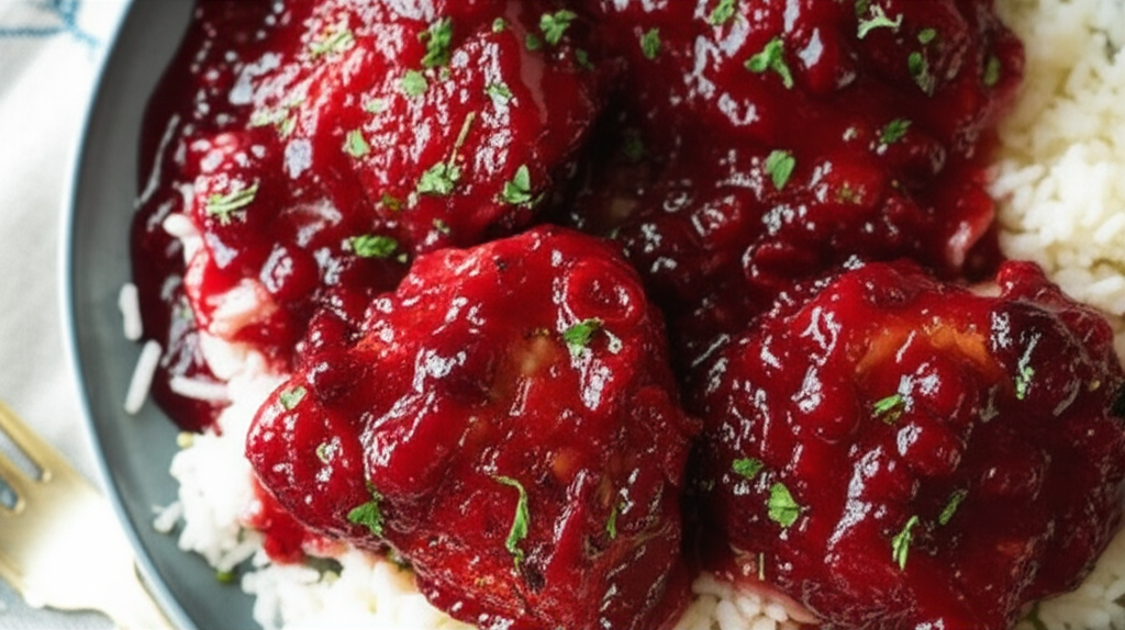 Baked Cranberry Chicken image