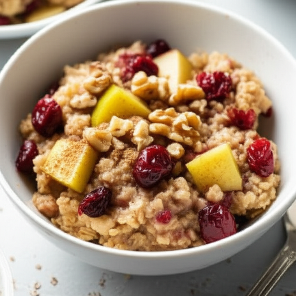 Baked Cranberry Oatmeal image