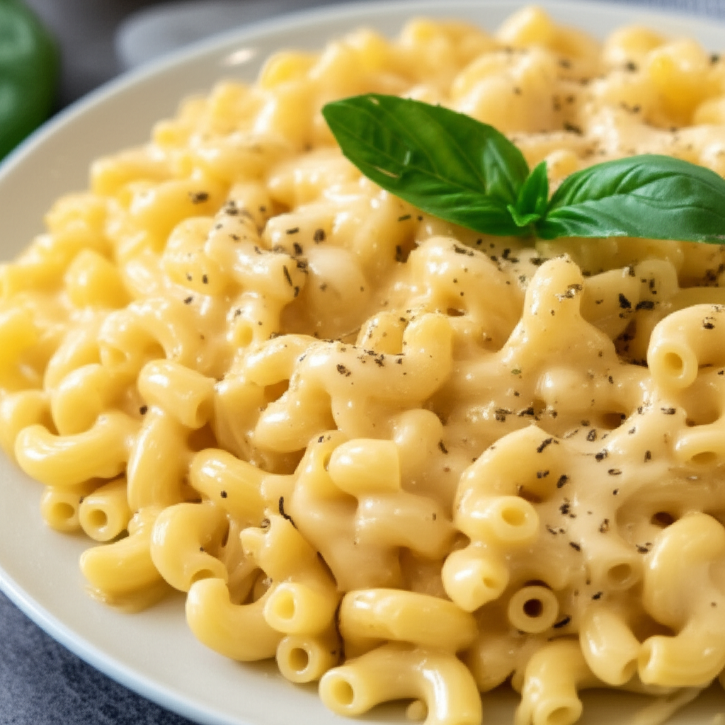Mozzarella Macaroni And Cheese image