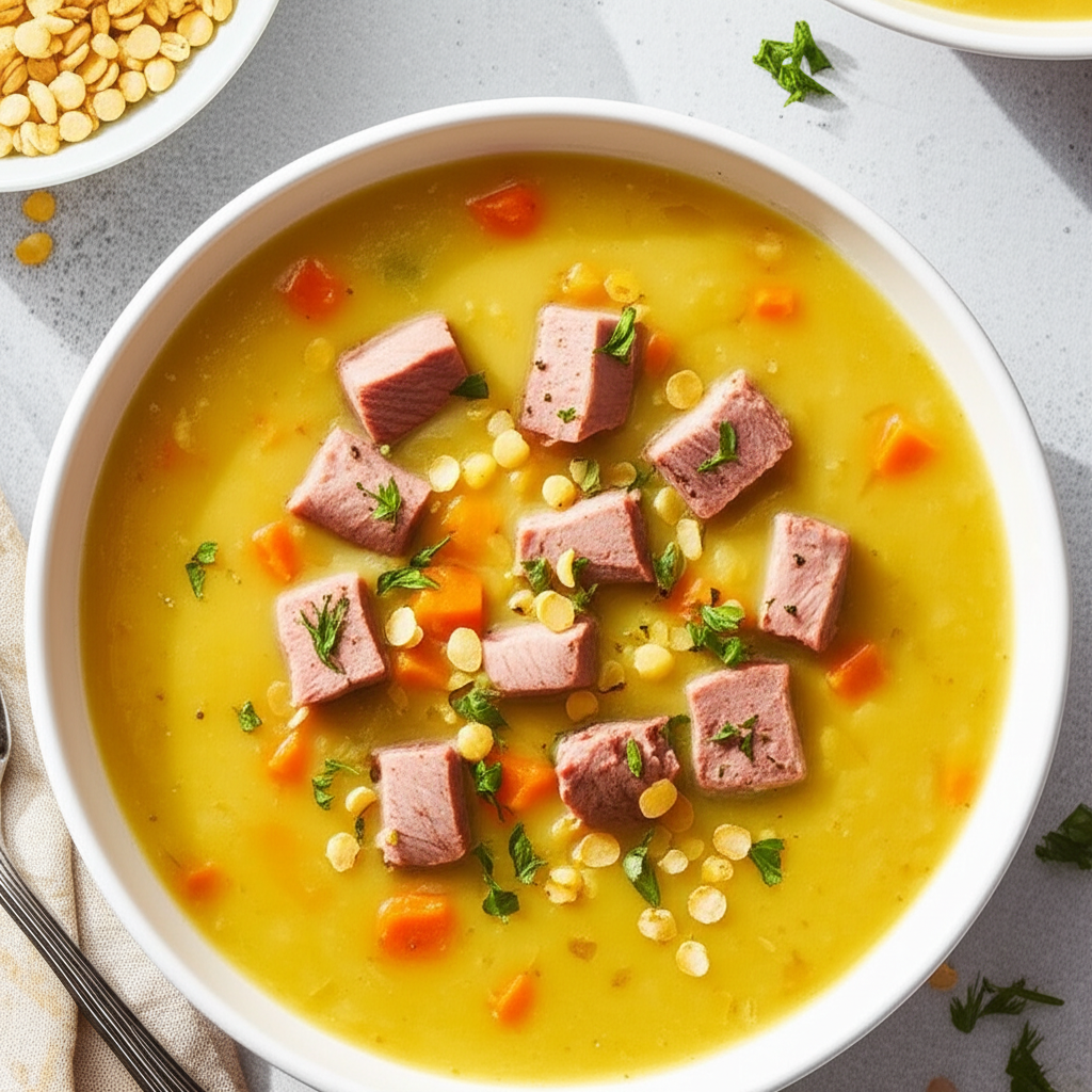 Rter Med Flsk Pea Soup With Pork image