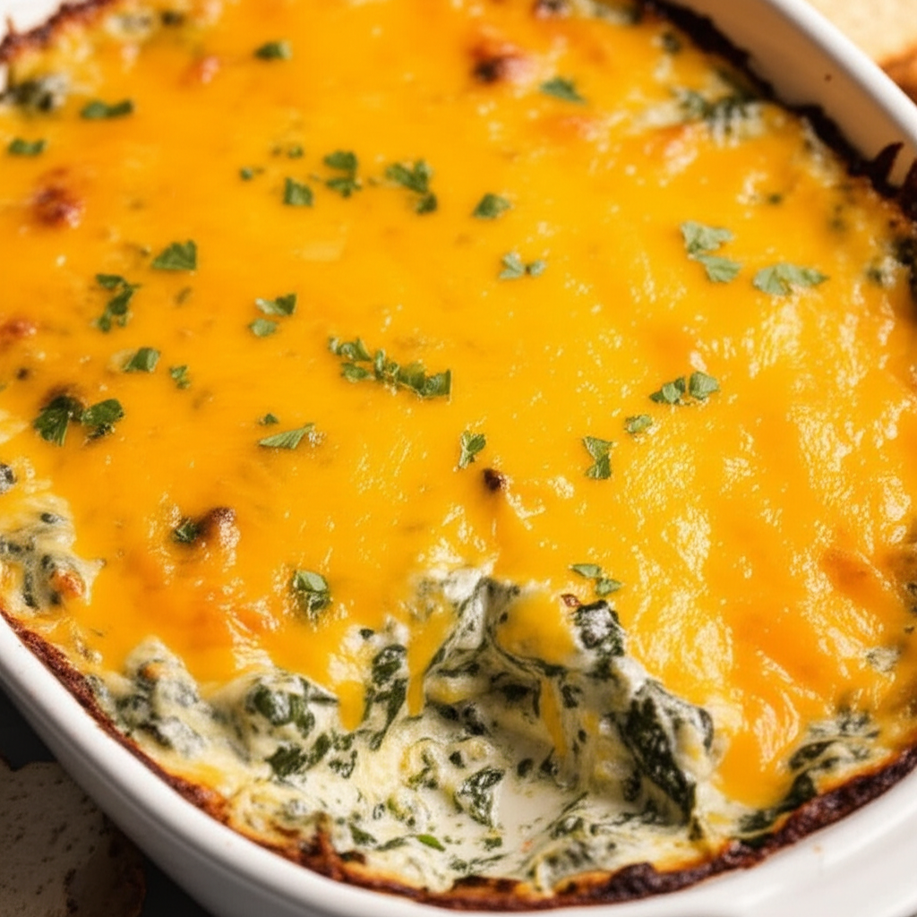 Baked Cream Cheese Spinach Dip image
