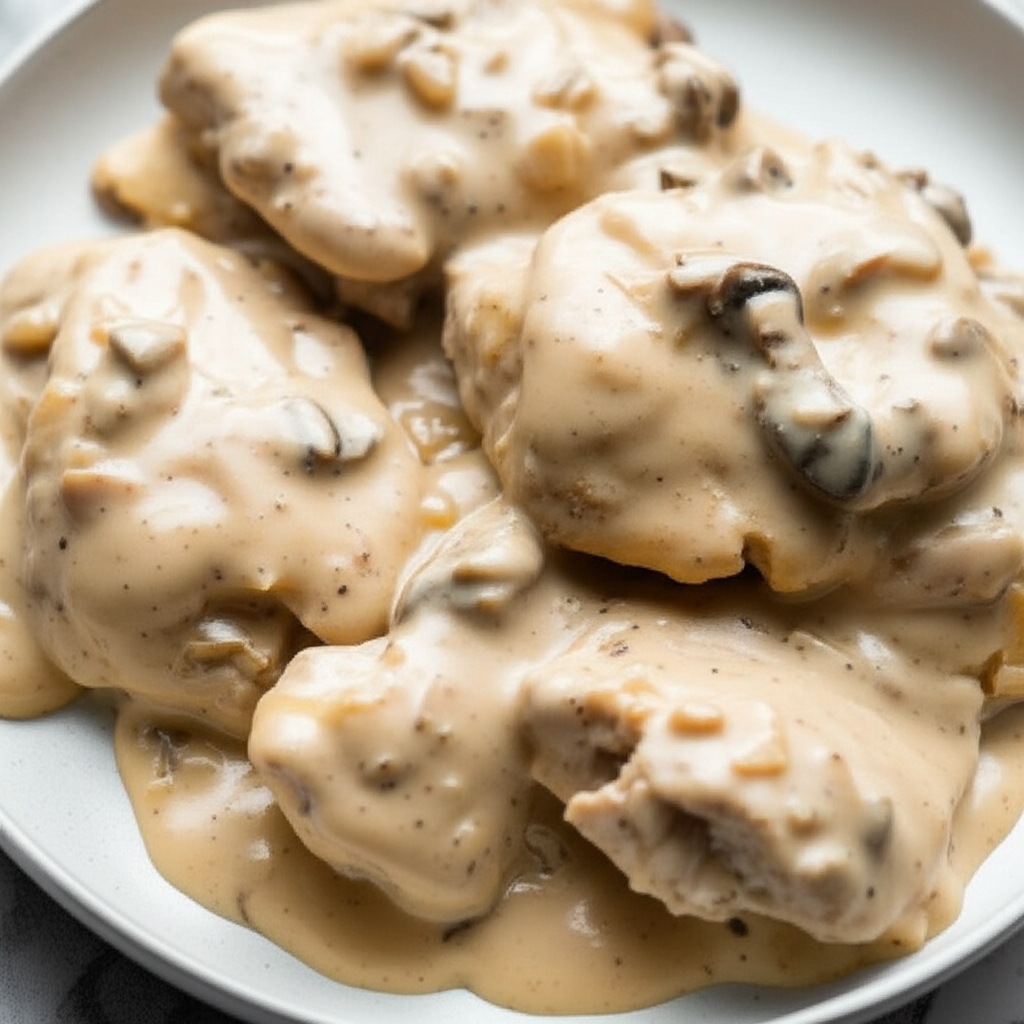 Baked Creamed Chicken image