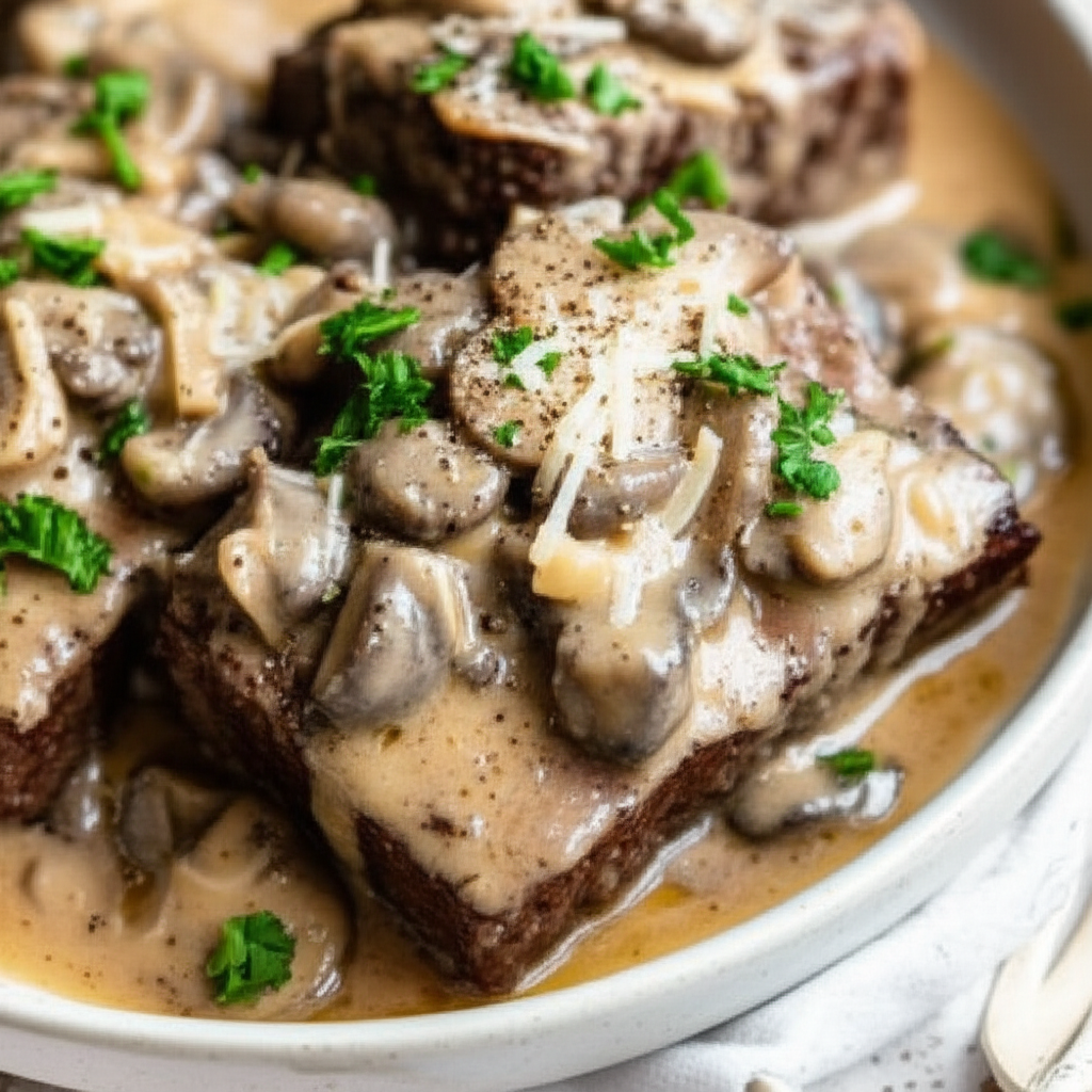 Baked Cube Steaks image