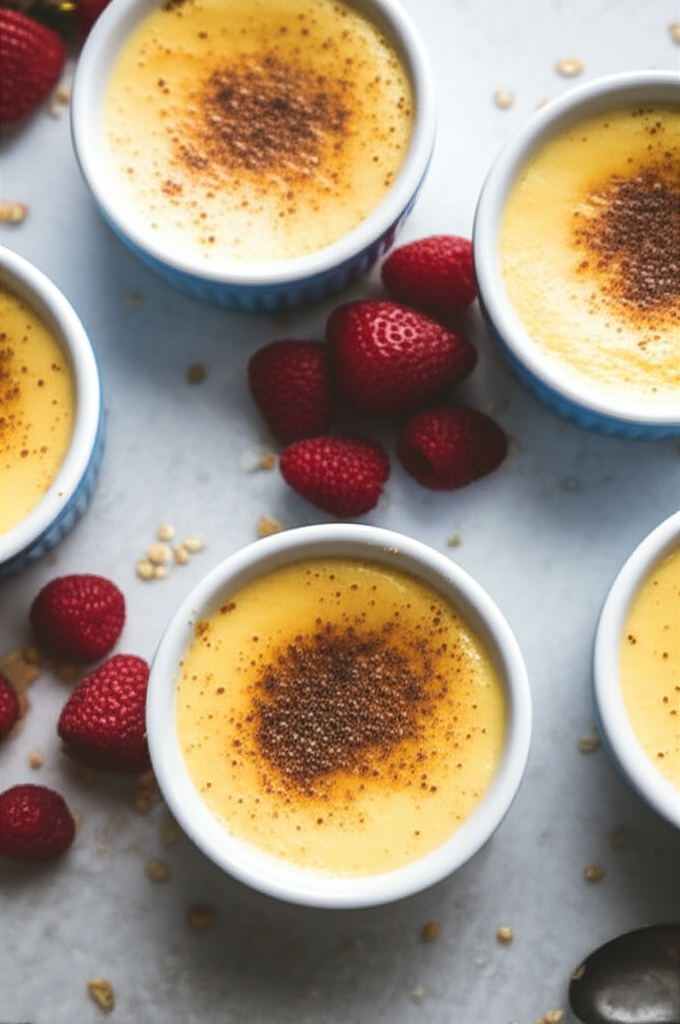 Baked Custard Cups image