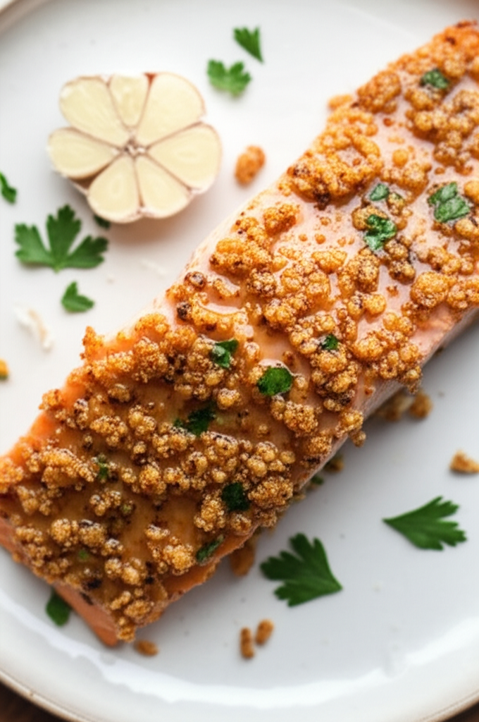 Baked Dijon Salmon image