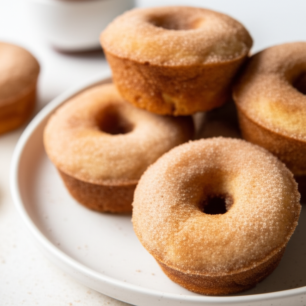 Baked Donut Muffins image