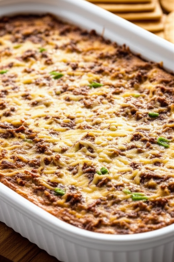 Baked Dried Beef Dip image