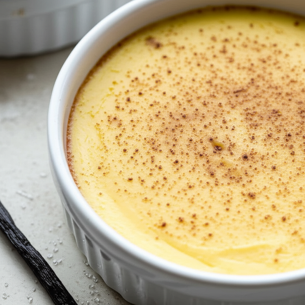 Baked Egg Custard image