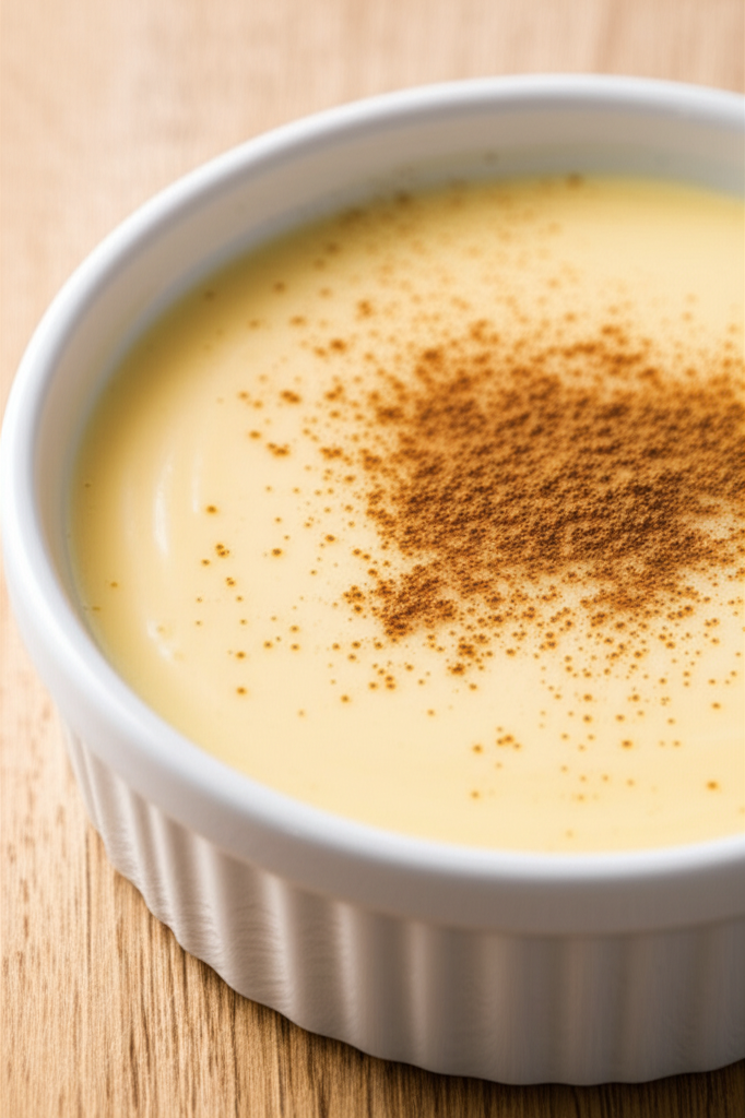 Baked Egg Custard Low Carb image