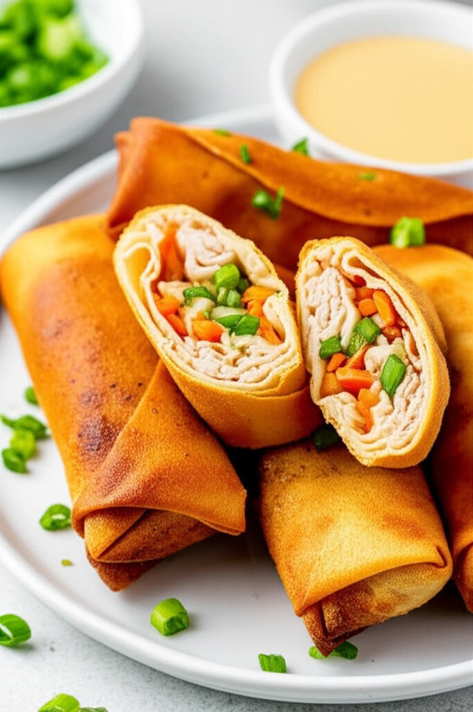 Baked Egg Rolls image