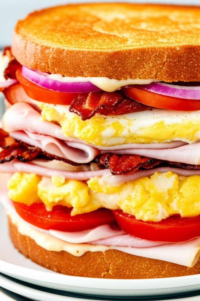 Baked Egg Supreme Sandwich image