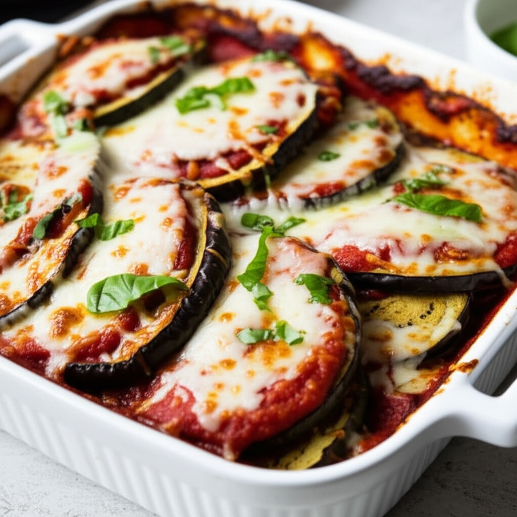 Baked Eggplant Ww image